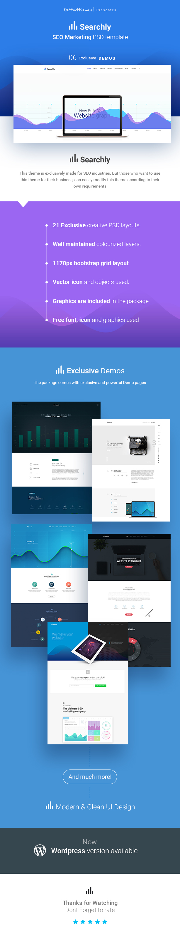 Searchly| Multipage Seo Psd Template - 2